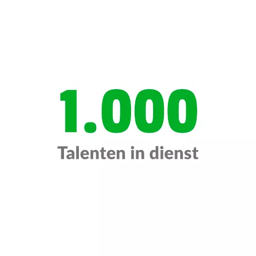 talenten in dienst